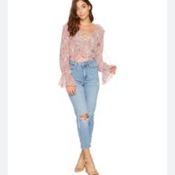 Show Me Your Mumu Elton Blouse Size M - Picture 4 of 9